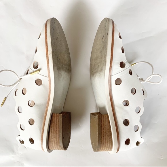 GORMAN Punch Brogue in White 37 - Picture 5 of 14